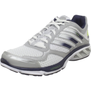 adidas Men's Osweego M Running Shoe Running White/New Navy/Metallic Silver - Sneakers - $53.97 