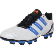 adidas Men's Predito Trx Fg Soccer Cleat White/Predator Sharp Blue Metallic/Black/Warning - Tenis - $35.99  ~ 30.91€