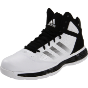 adidas Men's Raise Up Basketball Shoe Running White/Black/Metallic Silver - Sneakers - $78.00 