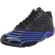 adidas Men's Return Of The Mac Basketball Shoe Black/Black/Bright Blue - Sneakers - $58.99 