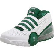 adidas Men's TS Bounce Commander Basketball Shoe White/Kelly(KG Home) - Sneakers - $79.90 