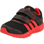 adidas STA Fluid CF Sneaker (Infant/Toddler) Black/Core Energy/Core Energy - Sneakers - $35.00 