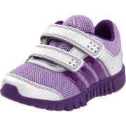 adidas STA Fluid CF Sneaker (Infant/Toddler) Super Purple/Power Purple/Metallic Silver - Sneakers - $35.00 