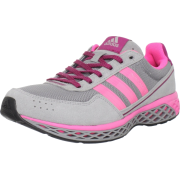 adidas Women's New York 11 Running Shoe Aluminum/Power Pink/Ultra Pop - Sneakers - $75.00 