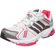 adidas Women's Supernova Adapt Running Shoe Running White/Black Red Metallic/Fresh Pink - Sneakers - $56.26 