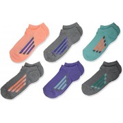 adidas Girl's Cushioned No Show Socks (6 Pack) - Балетки - $7.06  ~ 6.06€