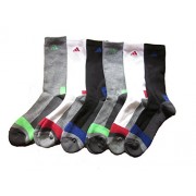adidas Men's Athletic Crew Socks (6-Pack) (White/Black/Green/Royal/Red) - Балетки - $20.98  ~ 18.02€