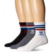 adidas Men's Originals Cushioned Quarter Socks (3-Pack) - Flats - $18.00 