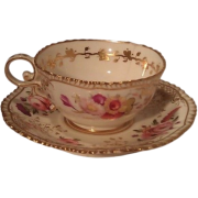 antique tea cup and saucer - Predmeti - 