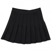 Black Pleated Skirt - Uncategorized - 