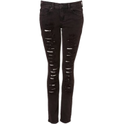 Black Ripped Jeans - Jeans - $100.00 
