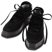 Black Shoes Candystripper.jp - Platformy - 