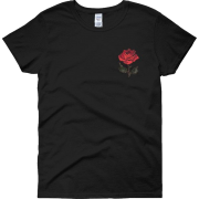 black rose tshirt - Майки - короткие - 