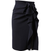 black skirt - スカート - 