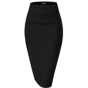 black skirt - Suknje - 