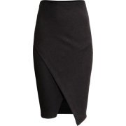 black skirt - Faldas - 