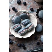 blueberry macarons with blueberry mascar - Mis fotografías - 