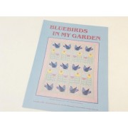 bluebirds, garden, quilt pattern, floral - Other - $4.99 