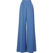 blue pants - Pantaloni capri - 