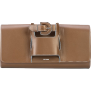 brown clutch - Clutch bags - 