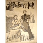 c1897 petit echo de la mode magazine - Ilustrationen - 