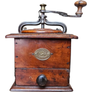 c1900s French coffee mill - Items - 