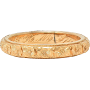 c1922 cherry blossom wedding band - Rings - 