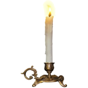 candle and holder - Предметы - 