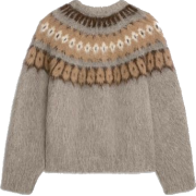 celine fair isle jumper - Пуловер - 