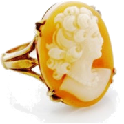 circa 1920s cameo ring - Prstenje - 