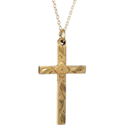 circa 1940s cross necklace - Collane - 