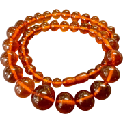 circa 1950s/1960s baltic amber necklace - Collane - 