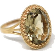 circa 1960s smokey quartz ring - Anelli - 