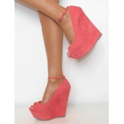coral shoes - My photos - 