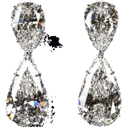 crystal diamond - Orecchine - 