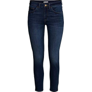 dark blue skinny jeans - ジーンズ - 