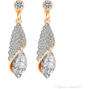 diamond earrings - Orecchine - 