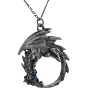 dragon necklace - Naszyjniki - 