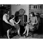 early 1950s radio listeners - Ljudi (osobe) - 