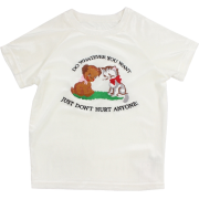 embroidery cat velvet T-shirt - Magliette - $21.99  ~ 18.89€