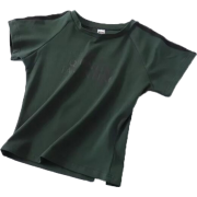exposed umbilical short T-shirt - T-shirts - $19.99 