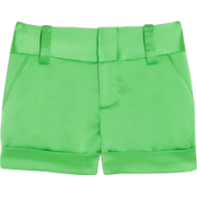 Olice + Olivia Green Shorts - 短裤 - 