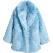 faux fur coat - アウター - 