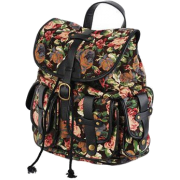 Floral Backpack - Bag - 