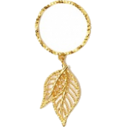 Gold Leaves Ring - Prstenje - 145.20€  ~ 1.073,94kn