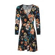 &harmony Women's ¾ Sleeve Dress - Fashionable Fit & Flare - Unique Patterns - Платья - $21.99  ~ 18.89€