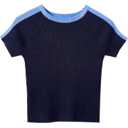 knitted quick-drying fitness clothes - T-shirts - $25.99 