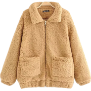  lambs wool long sleeve jacket - Chaquetas - $45.00  ~ 38.65€