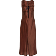 large_ciao-lucia-brown-nico-satin-midi-d - Vestidos - 