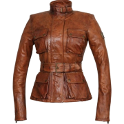Leather Jacket - Jacket - coats - 